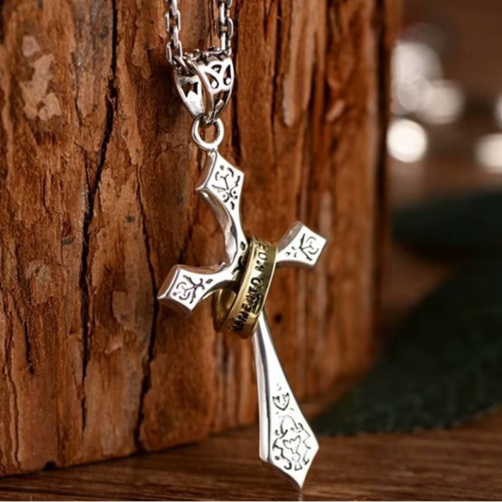 Stainless Steel Cross Chain